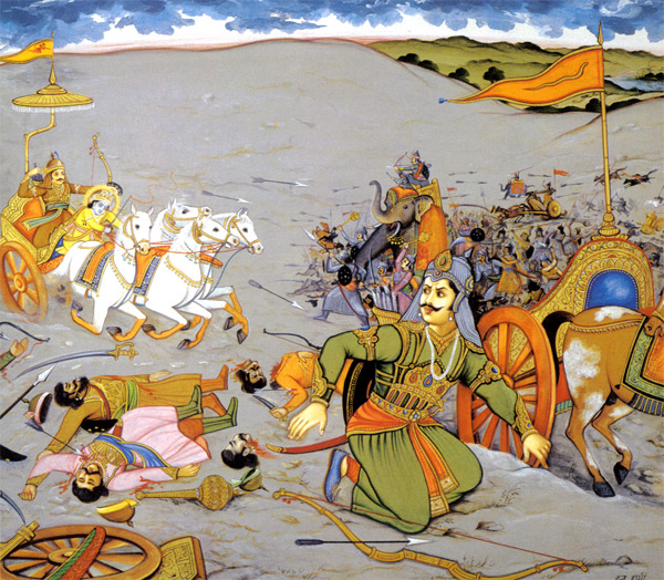 Lord Krishna artwork